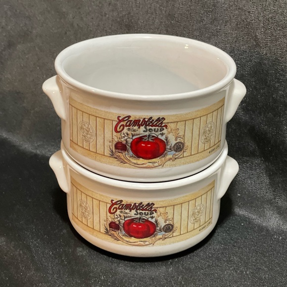 Campbells Soup Bowl/Mug Vintage 2001 Set of 2 - Picture 8 of 9